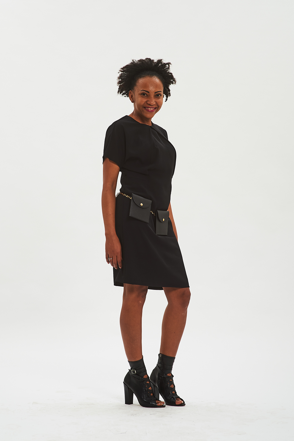 abito da sera nero fisto firenze